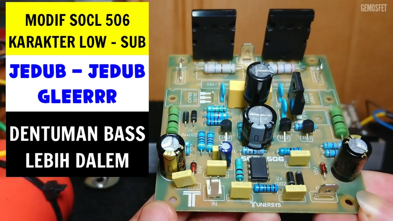 CARA MODIF SOCL 506 LOW SUB