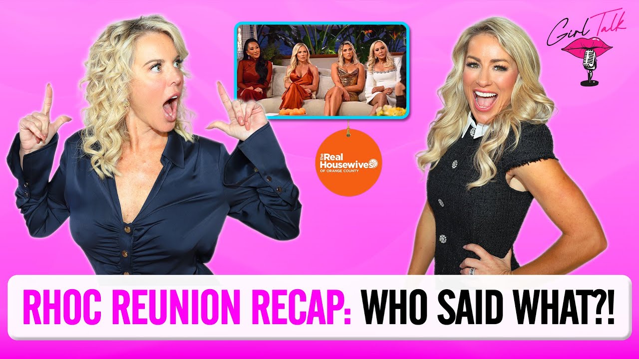 “RHOC Reunion Tea: Elizabeth Lyn Vargas & Girl Talk Dish on Dating, Drama & Andy Cohen!”