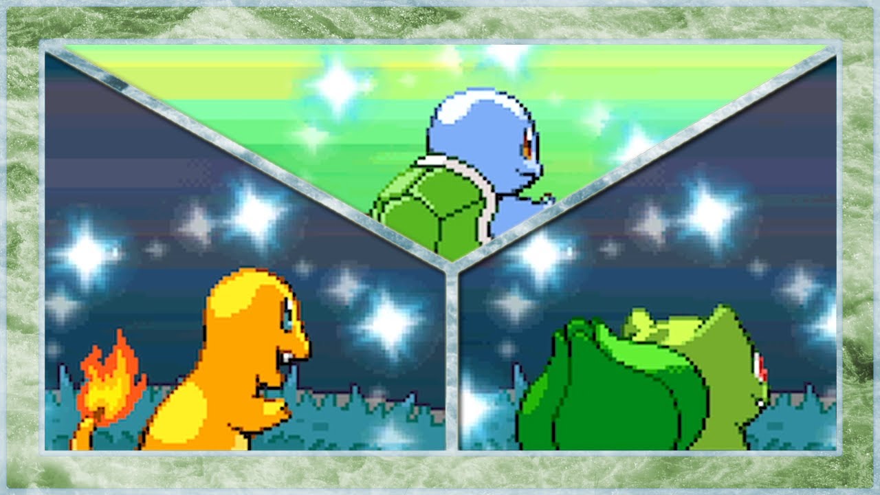 All Three Shiny Kanto Starters in HeartGold/SoulSilver! (HGSS Kanto Triple Team Quest #1)