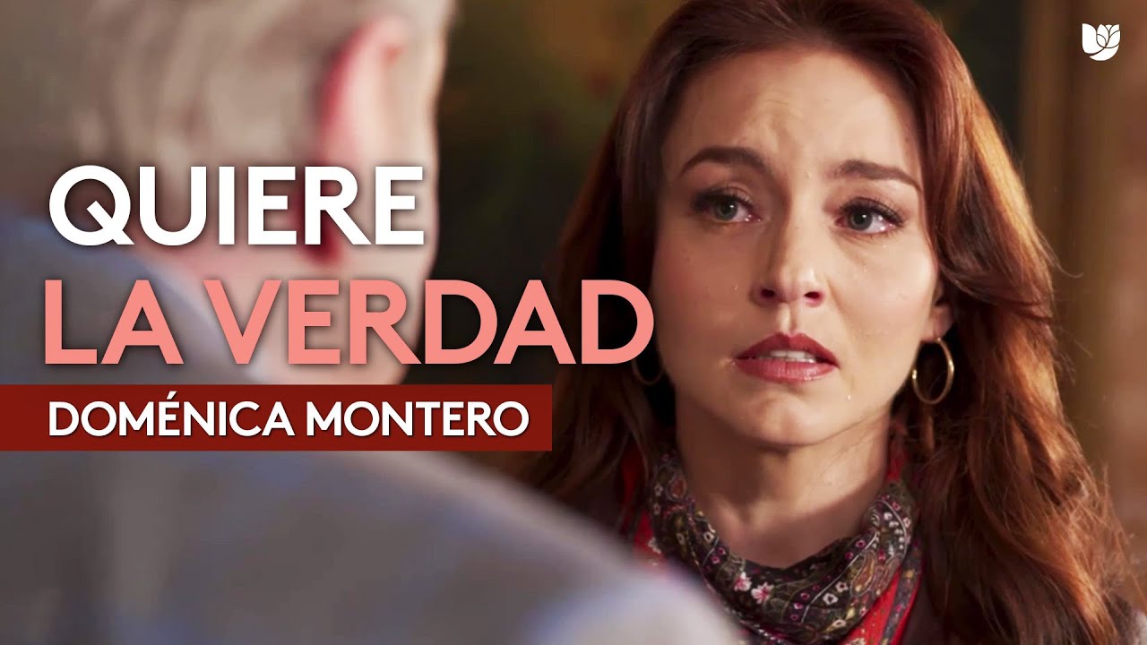 Andrés presiona a Doménica y pide que le diga la verdad | Doménica Montero | Capítulo 45