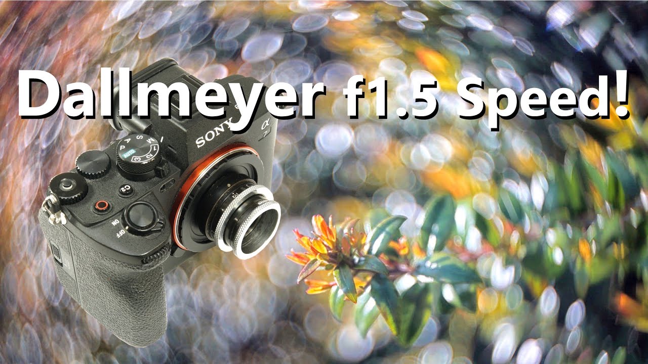 Photography with a f1.5 cine lens. What is it like to use  a vintage 