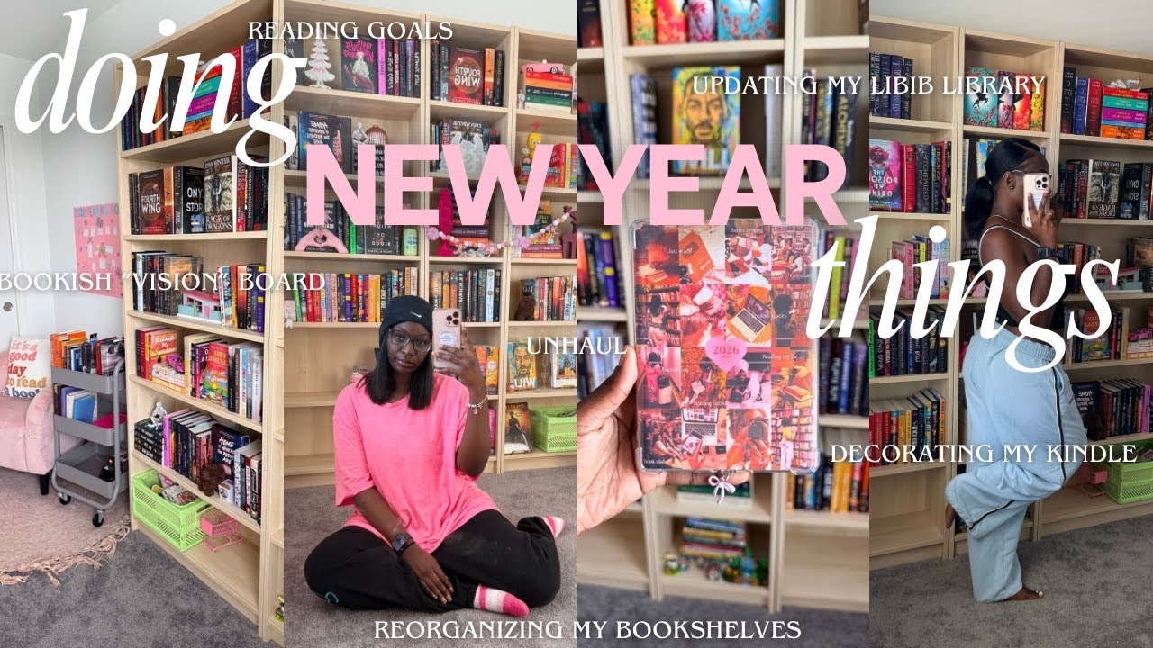 Новогодняя книжная перезагрузка 🎊 реорганизация книжных полок 📚 доска визуализации книжных желани...