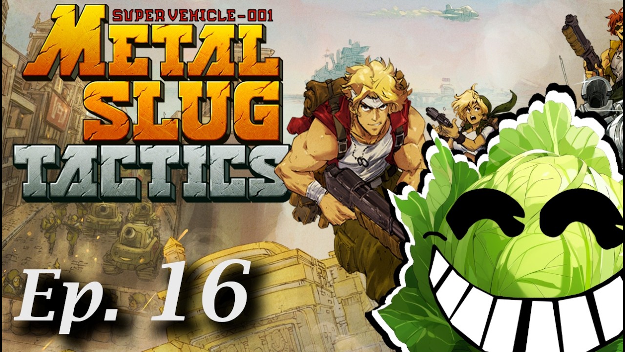 Прохождение игры Metal Slug Tactics (Эпизод 16: Побег из города)