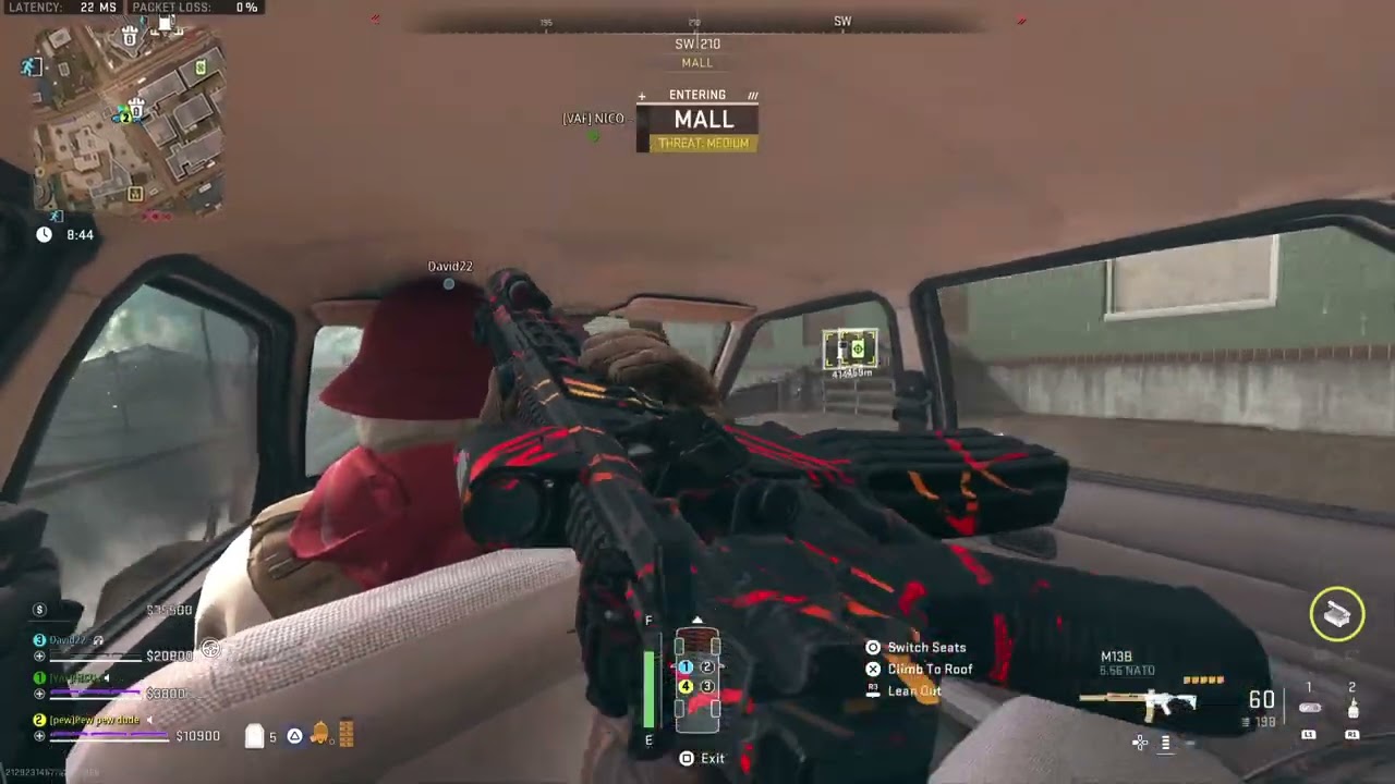 CoD DMZ Vondel - had to go back and fight the same guys over and over...