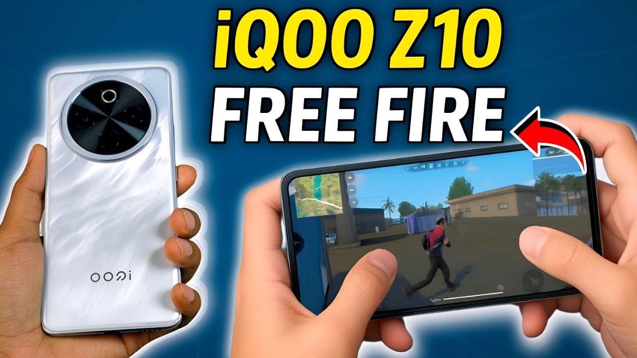 iQOO Z10 Free Fire Test! 90FPS Ultra Smooth Gameplay? 🤯