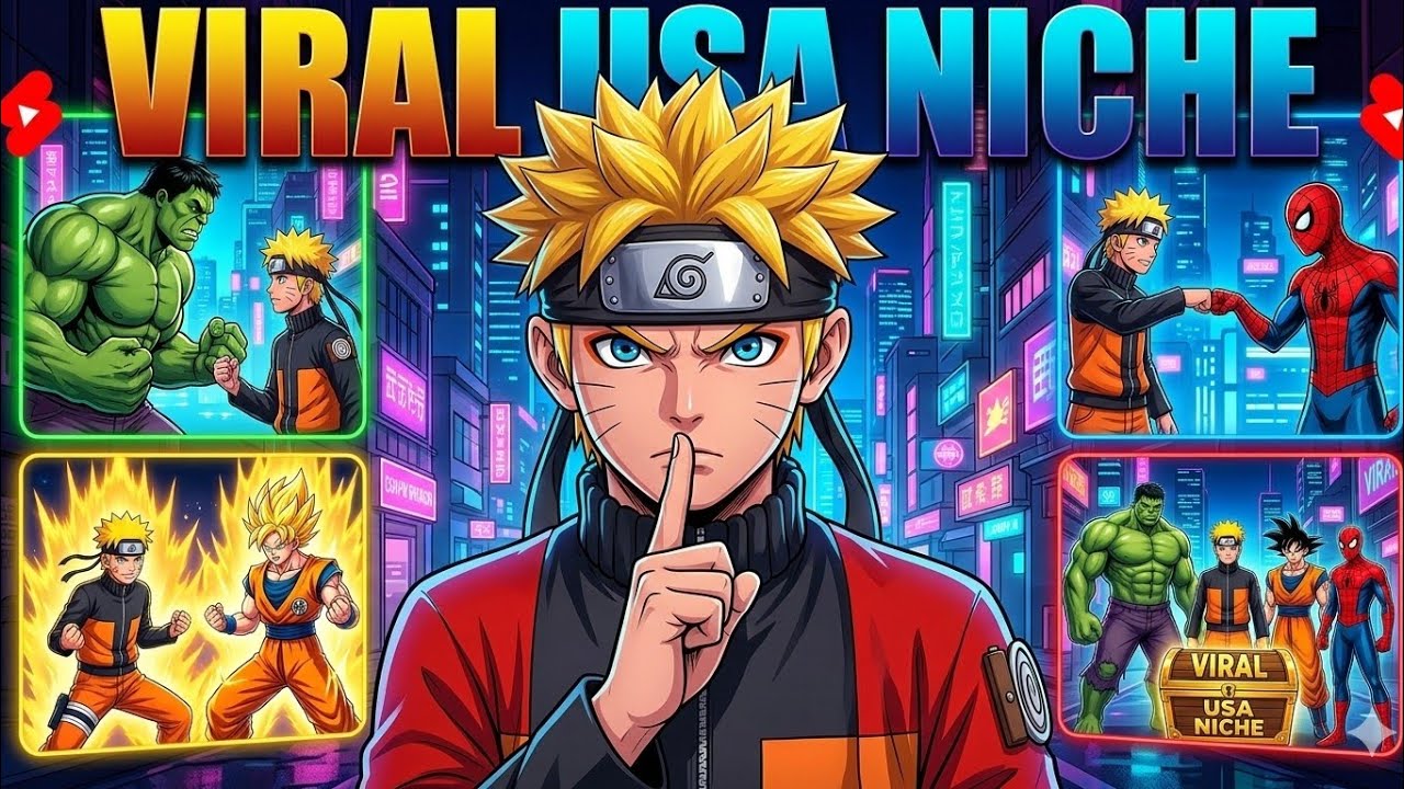 How To Make Ai VIRAL USA Shorts Video | Hulk Spiderman Naruto All Type Ai Video 🔥