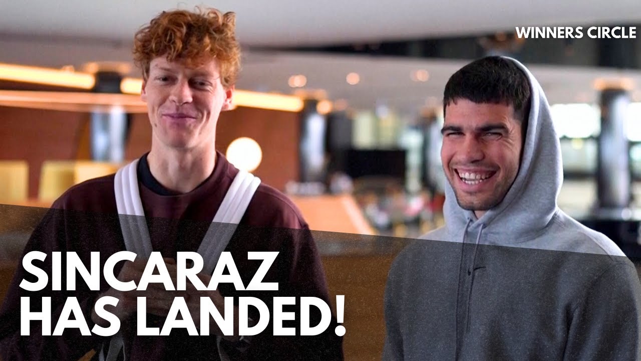 Carlos Alcaraz & Jannik Sinner Arrive TOGETHER Ahead of Australian Open After Seoul Exhibition!