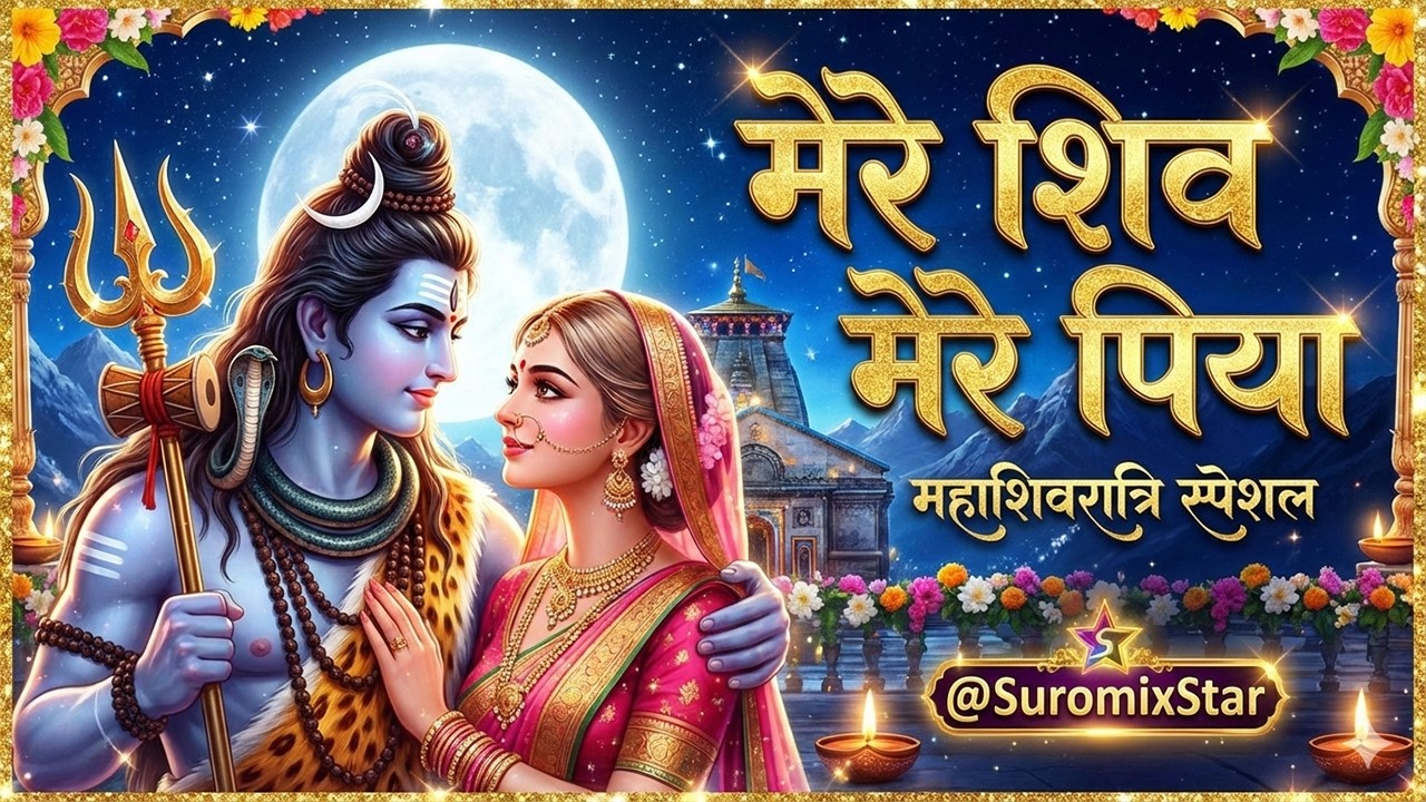 मेरे शिव मेरे पिया | Mahashivratri Special Soulful Song | Bholenath Ka Naya Gana | 4K Lyrical Video