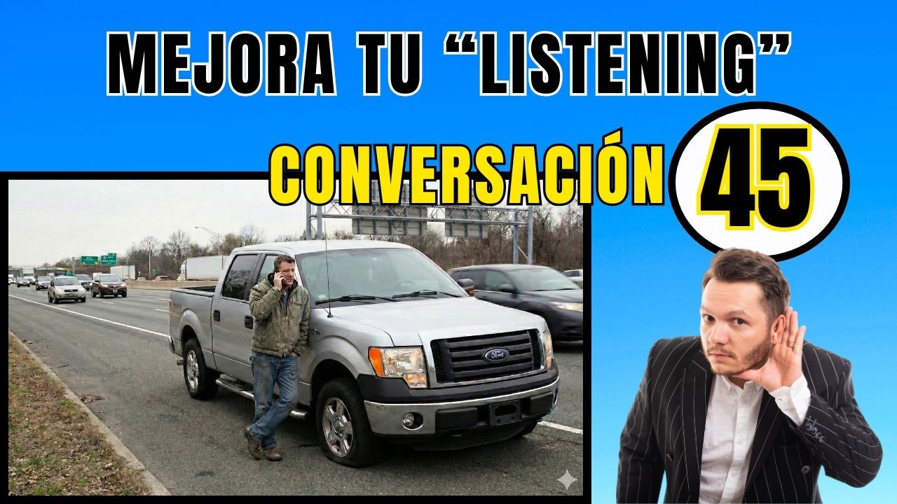 Mejora tu ESCUCHA de INGLÉS con esta técnica.👂 CONVERSACIÓN 45🔊