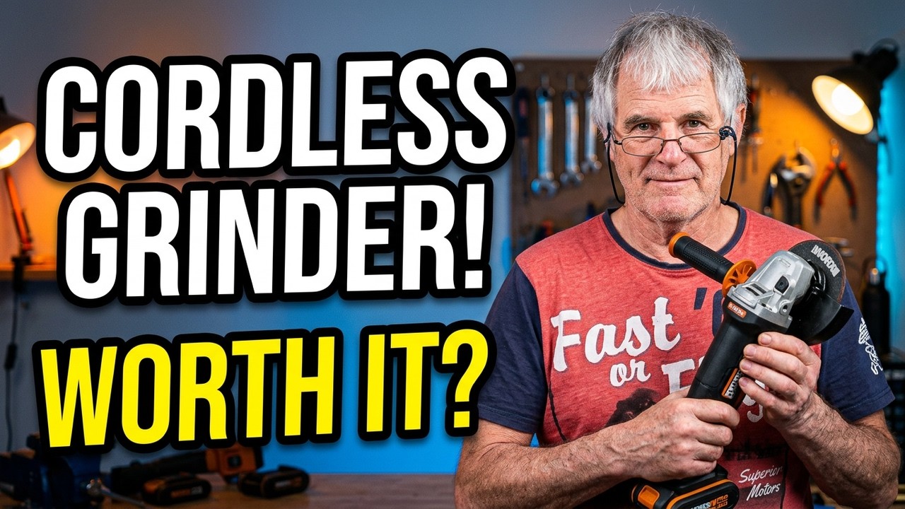 Worx WX813 Angle Grinder : Big Mistake No One Mentions