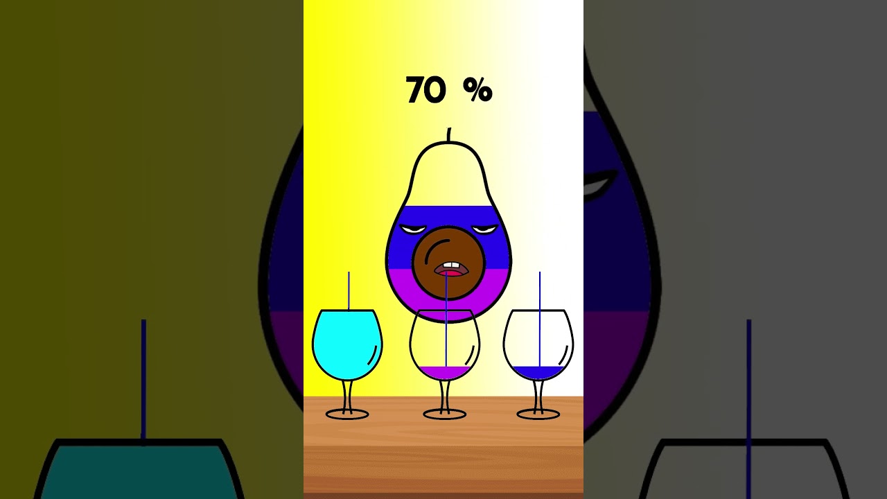 Avocado drinks color wine #shorts