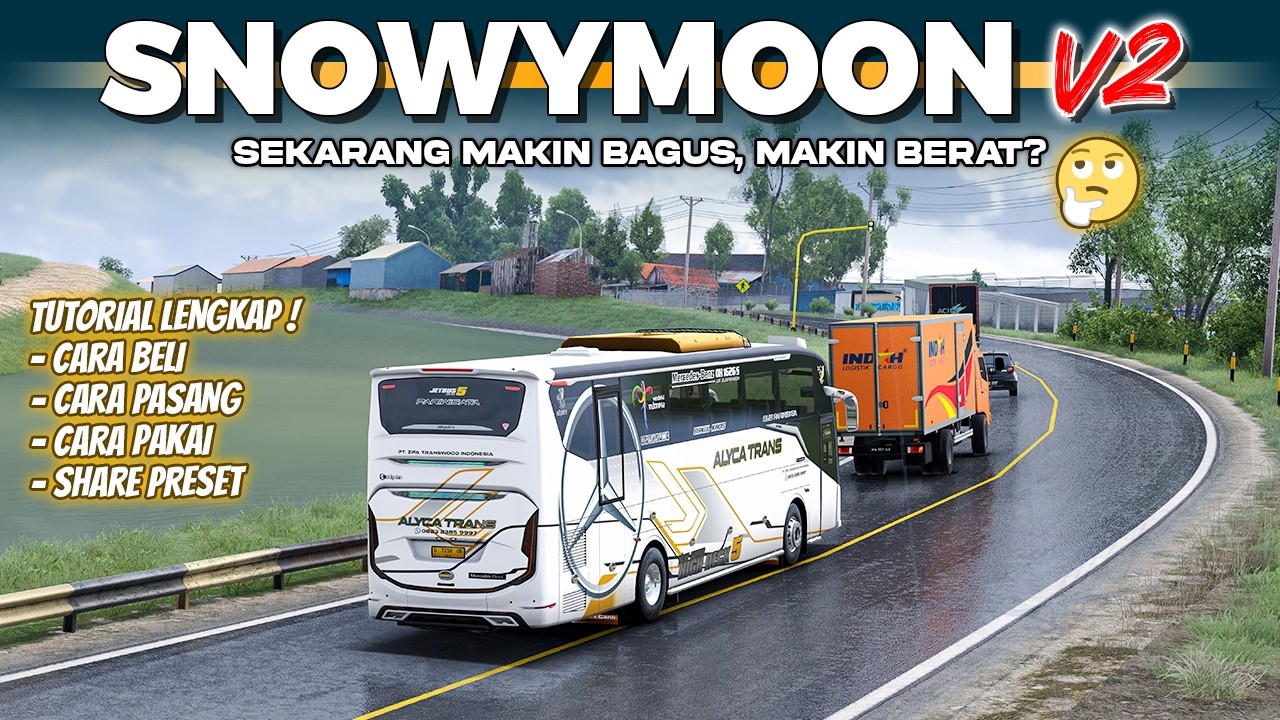 TONTON DULU SEBELUM BELI‼️Tutorial Pemakaian & Pengalaman Menggunakan Snowymoon V2 di ETS2