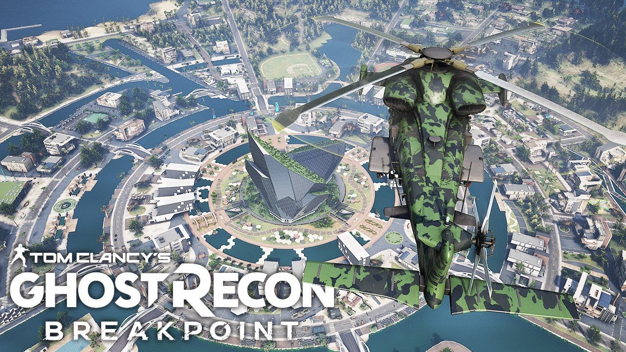 Ghost Recon Breakpoint BIGGEST CITY COMBAT & EXPLORATION!