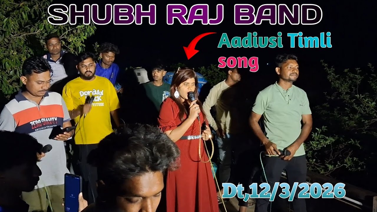 🥰SHUBH RAJ BAND 🥁Aadivsi Timli song🎵😘