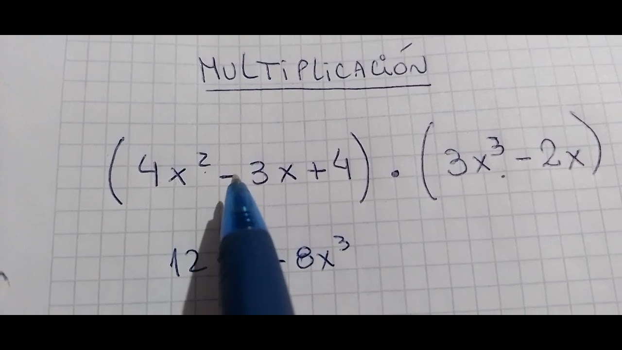 MULTIPLICACION DE POLINOMIOS 