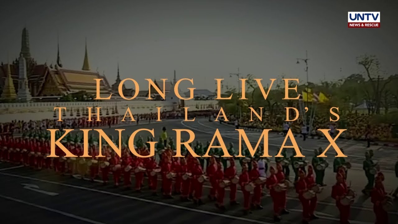 Thai king officially crowned Rama X in an ancient coronation ceremony.
