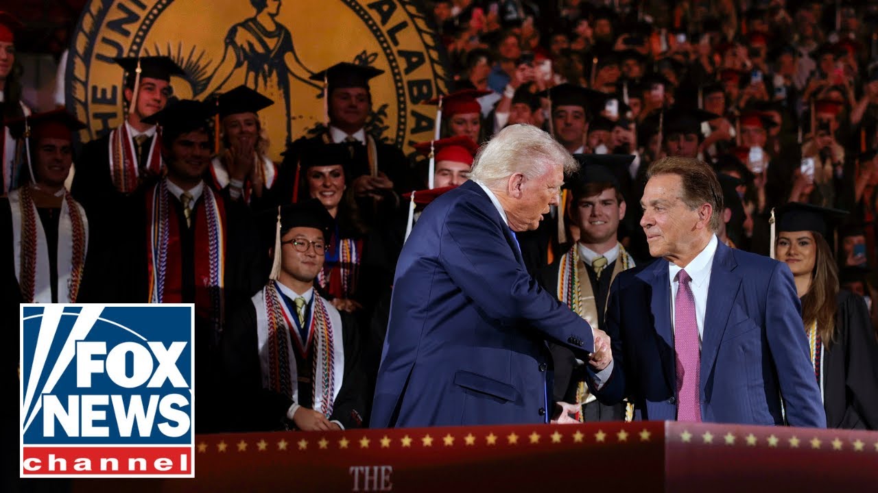 Trump speaks at University of Alabama commencement
