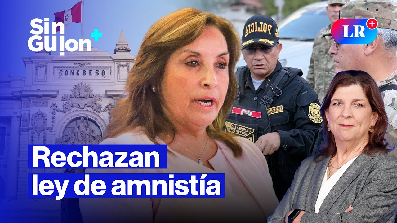 Rechazo a la AMNISTÍA y VIZCARRA y el sistema de JUSTICIA | Sin Guion con ROSA MARÍA PALACIOS