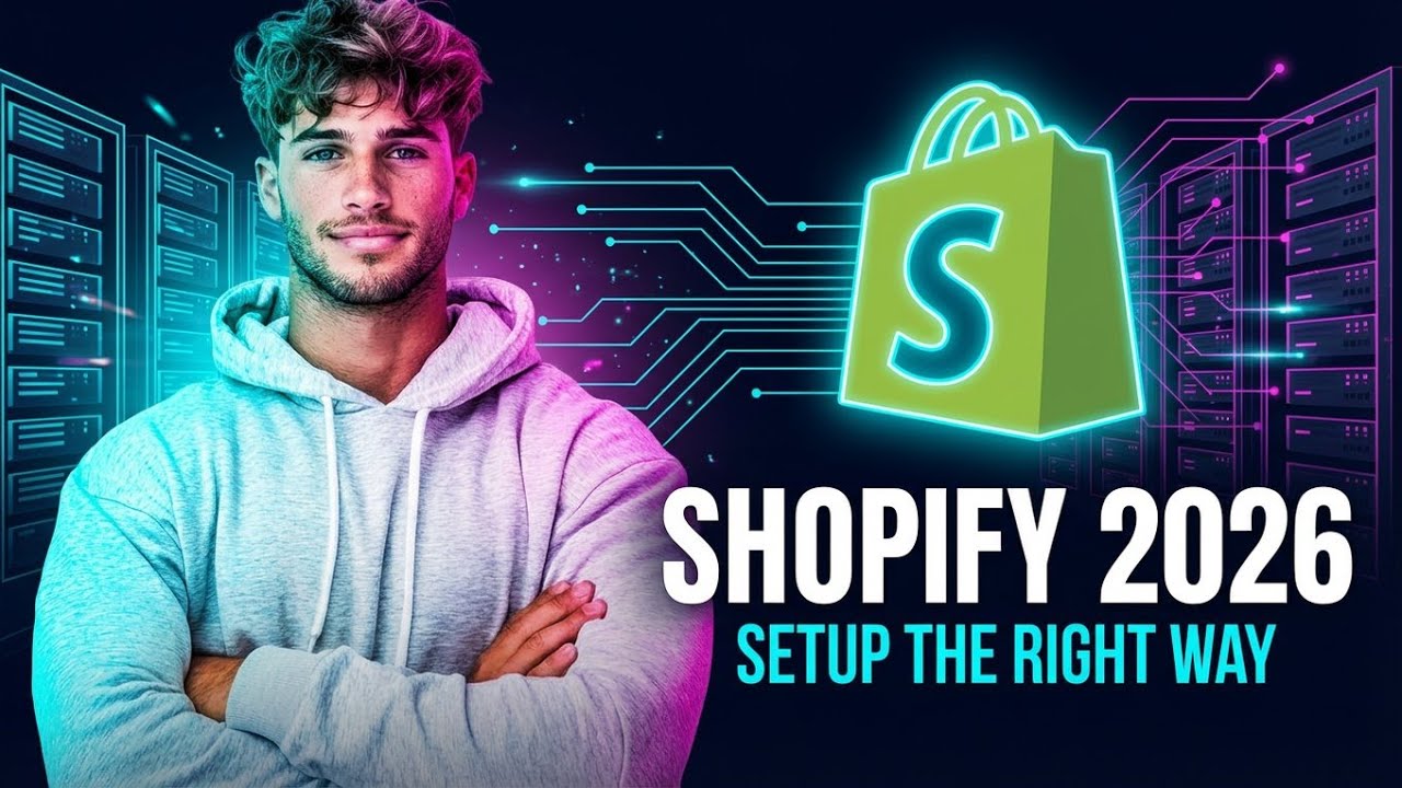 How to Set Up Shopify the Right Way in 2026 (Beginner Tutorial)