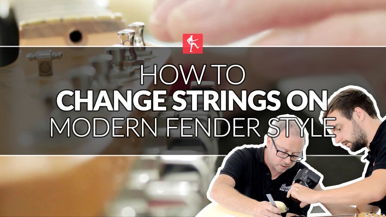 How To Change Strings Like The Pros (Part 2) - Modern Fender Style Tuners
