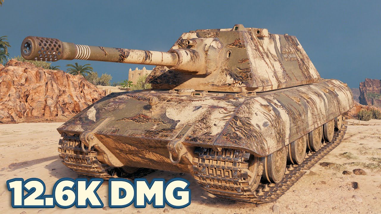 E 100 • Престарелый Динозавр • World of Tanks