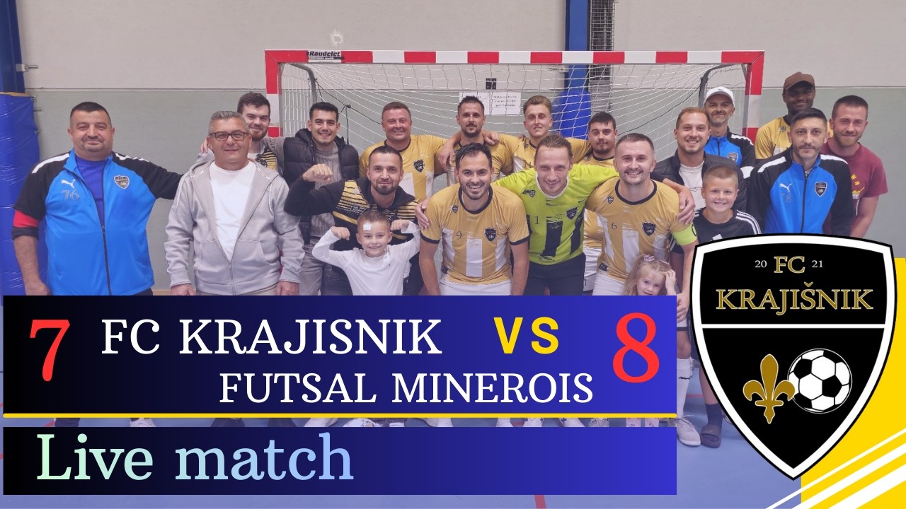 FC KRAJISNIK vs FUTSAL MINEROIS