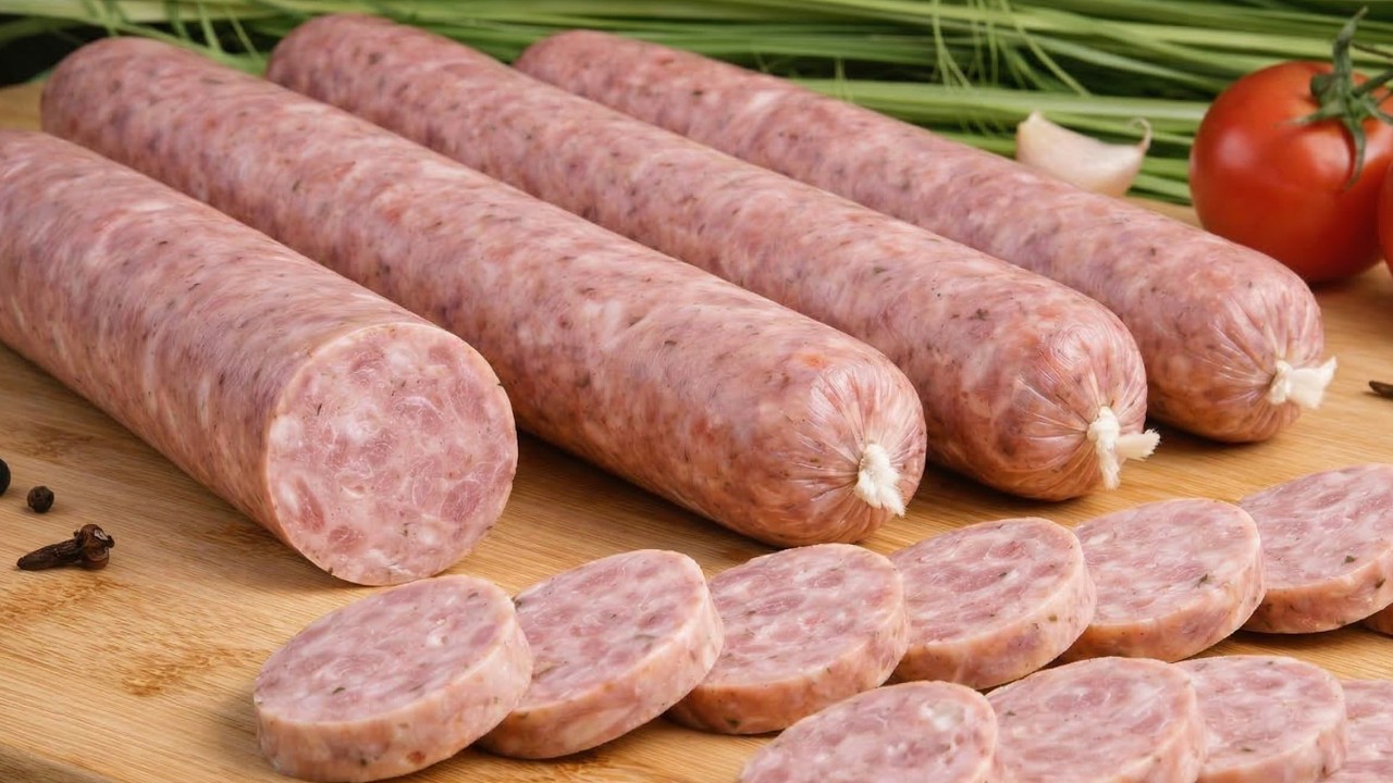 Как приготовить колбасу дома! Это самая вкусная домашняя колбаса!