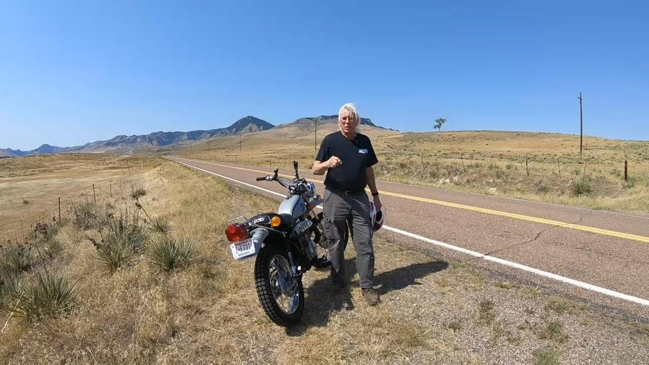 Ride Montana on a Suzuki TS250, Big Sky Country