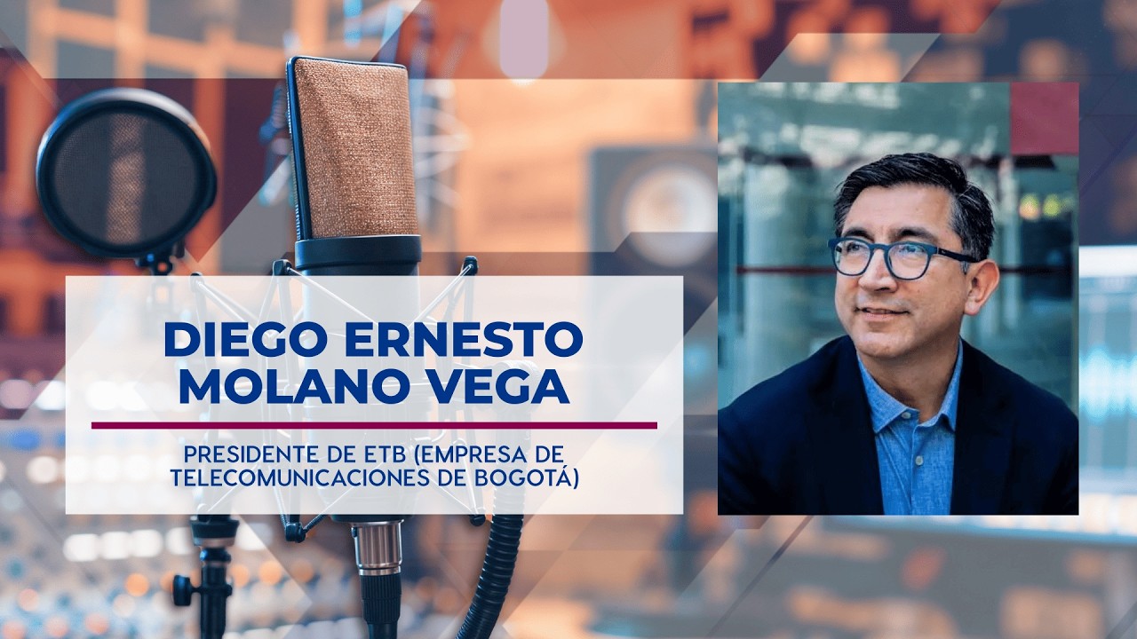 Diego Ernesto Molano Vega: Presidente de ETB en entrevista exclusiva para Primera Página Radio.