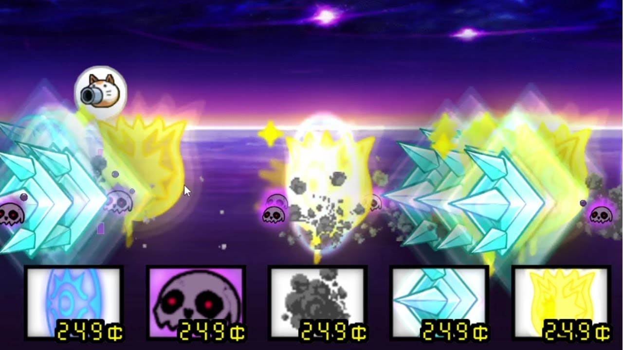 the battle cats effects attack 4