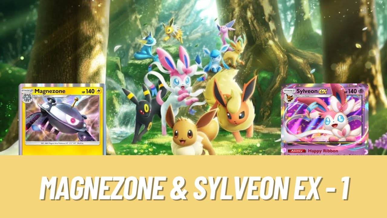 Pokemon TCG Pocket - Eevee Grove - Magnezone and Sylveon EX 1