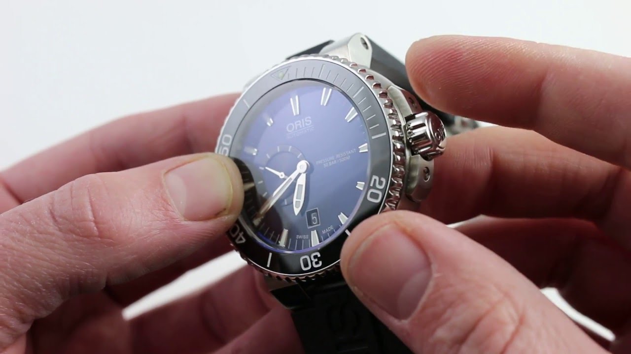 Oris Aquis Small Second Luxury Watch Review