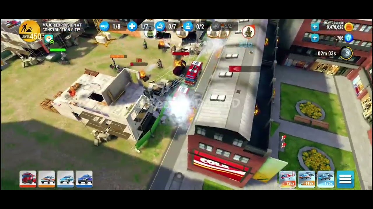 MAJOR EXPLOSION AT CONSTRUCTION SITE❗️LEVEL450❗️EMHQ GAMEPLAY STRATEGY
