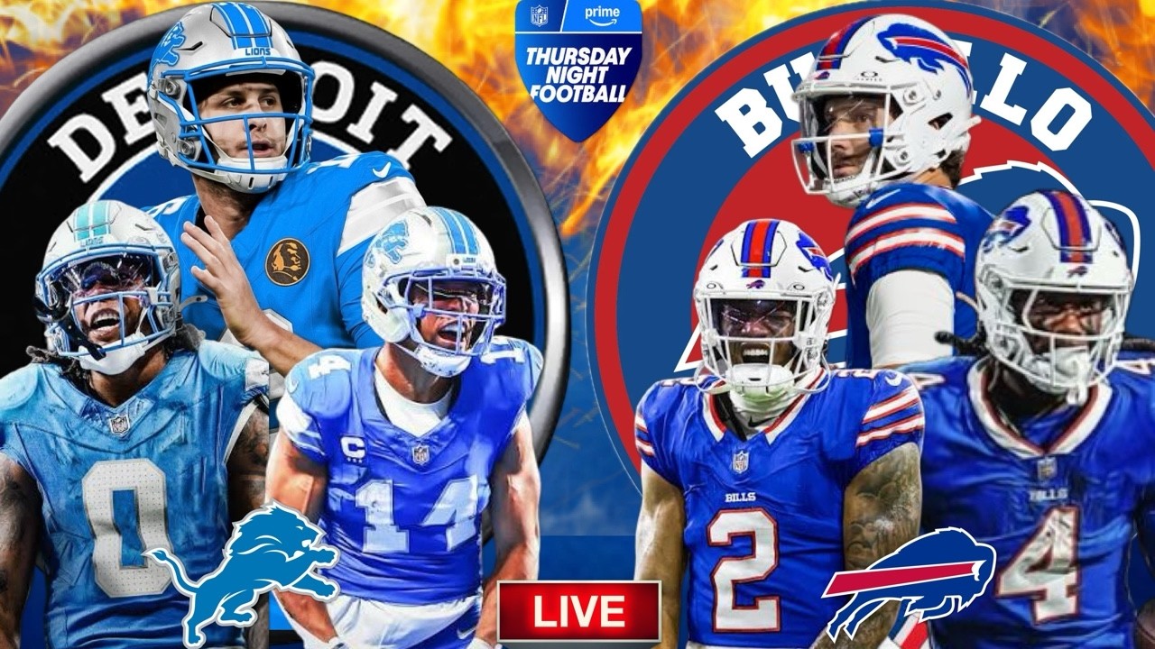 🏈 Lions vs Bills, ULTIMATE Live Stream Reactions | TNF Week 2