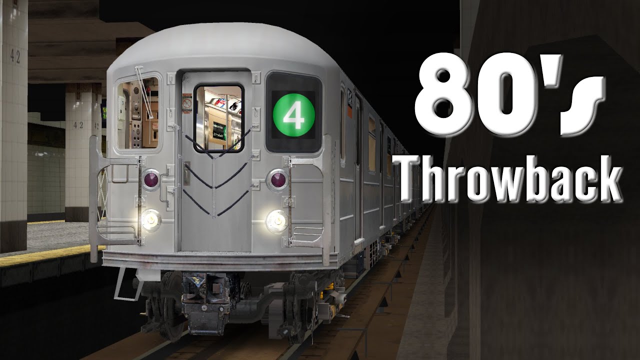 [OpenBVE] R62 4 Train Interior Ride (1980s)