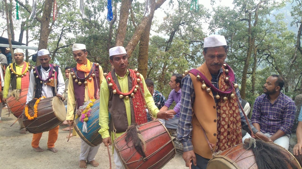 शिखर भनार बजैण मन्दिर में भागवत कथा में हुऐ शामिल शामा गांव पांच वा दिन क्या हुआ 😱 देवताओं में अवतार