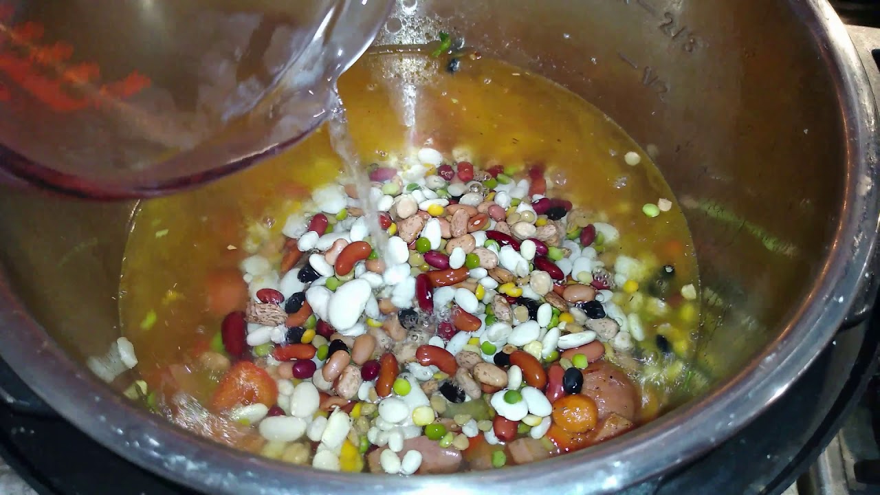 AMAZING 16 BEAN INSTANT POT SOUP!!!! BETTER THAN 15 BEAN!!!