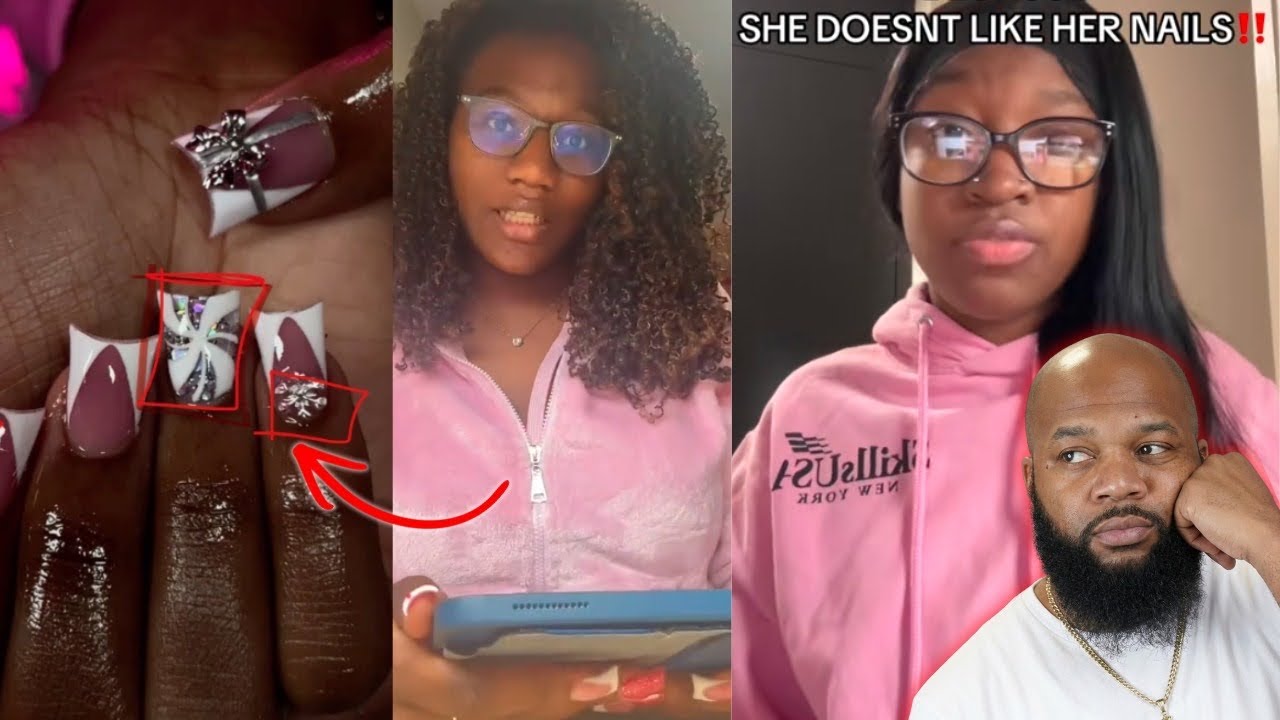 Her Botched Nail Job Took 3 Hours Just To Look A Mess