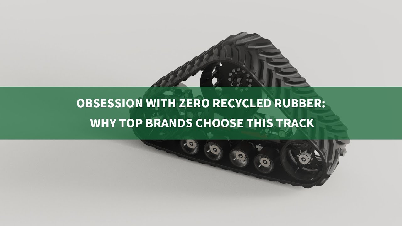 Harvester&Tractor Taite Rubber Tracks: X Lifespan, 0% Recycled Rubber！