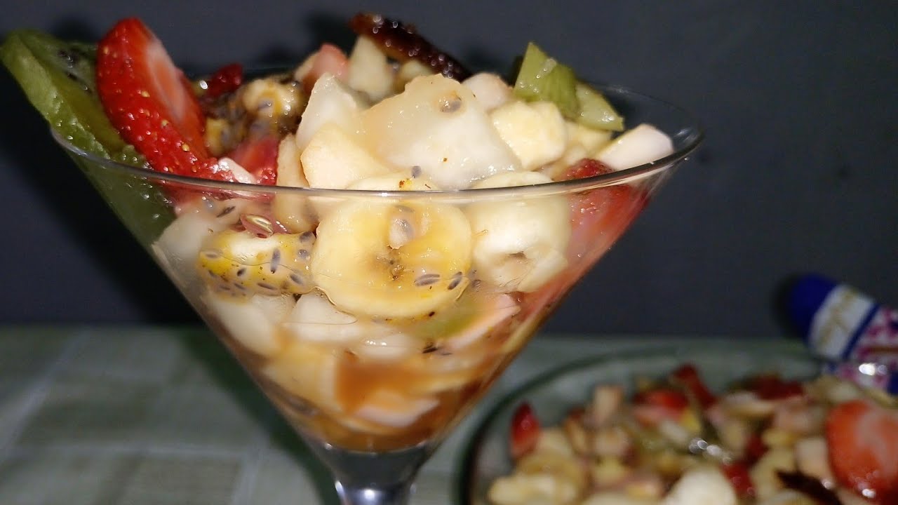 How To Make The Best Fruit Salad In Under 5 Minutes! Fruit Salad recipe, iftar ideas special