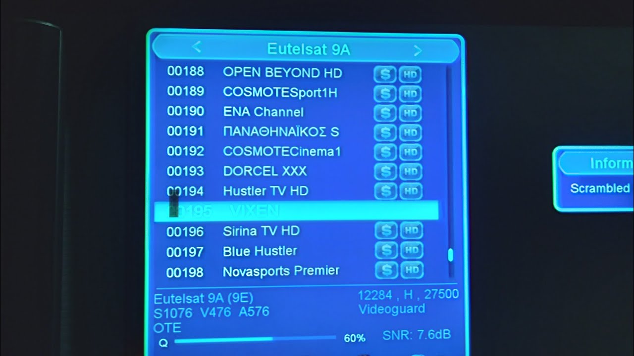 EuroBird9A(9e) 20 new channel Dorcal Belohstrl 6x chanel 12/11/2025