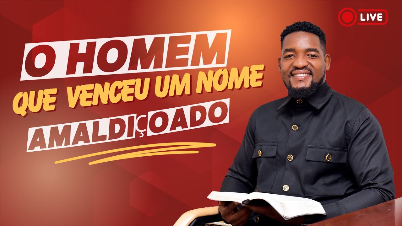 LIVE - JABEZ – O HOMEM QUE VENCEU UM NOME AMALDIÇOADO