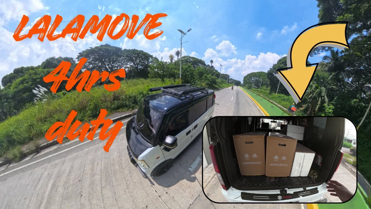 LALAMOVE 4WHEELS 300KG DUTY 4HOURS  | MINIVAN DA64W