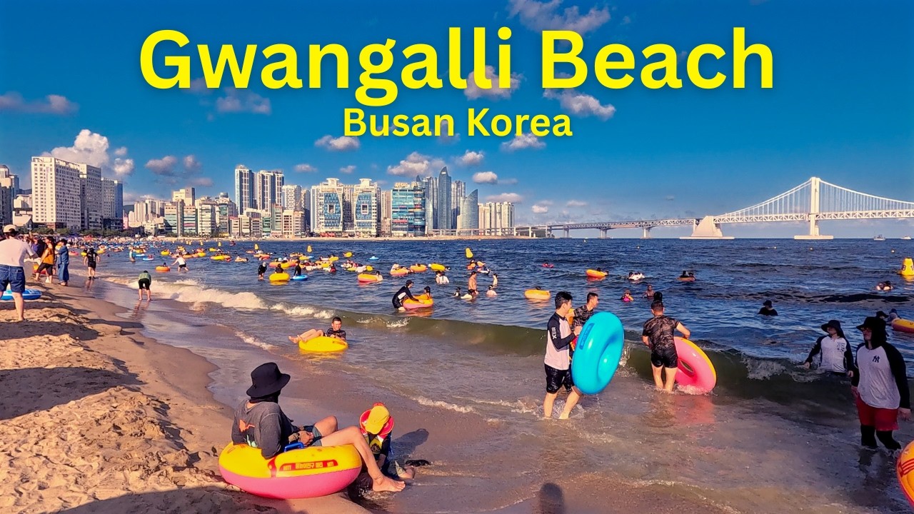 Gwangalli Beach Busan South Korea One of Asia's Best Beaches