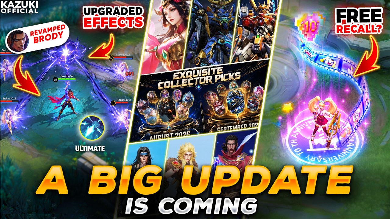 BIG UPDATE: FREE 10 ANNIVERSARY EFFECTS | 2 NEW TITAN SKINS + 3 HERO REVAMP