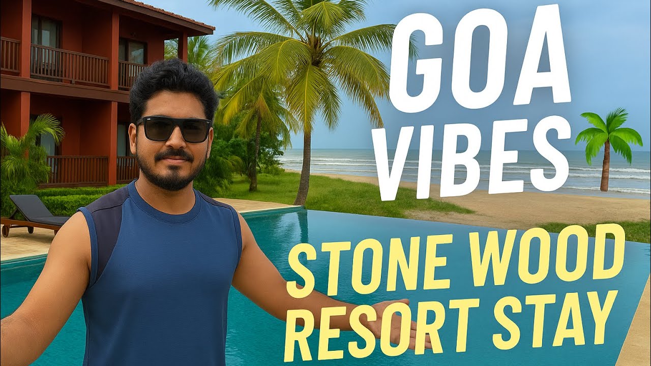 Goa trip_part 1_Best resort in Mandrem_Stone Wood Resort_@AnkushNetanraoVlogs 