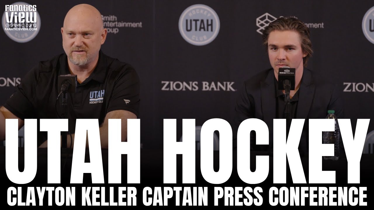 Clayton Keller Discusses Being Named Utah Hockey's First Ever Captain & Excitement for Puck Drop