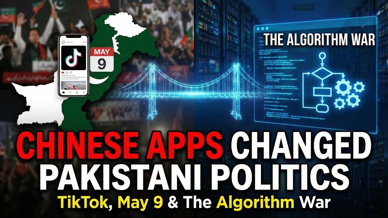 How Chinese Apps Changed Pakistani Politics Forever | TikTok, May 9 & The Algorithm War 