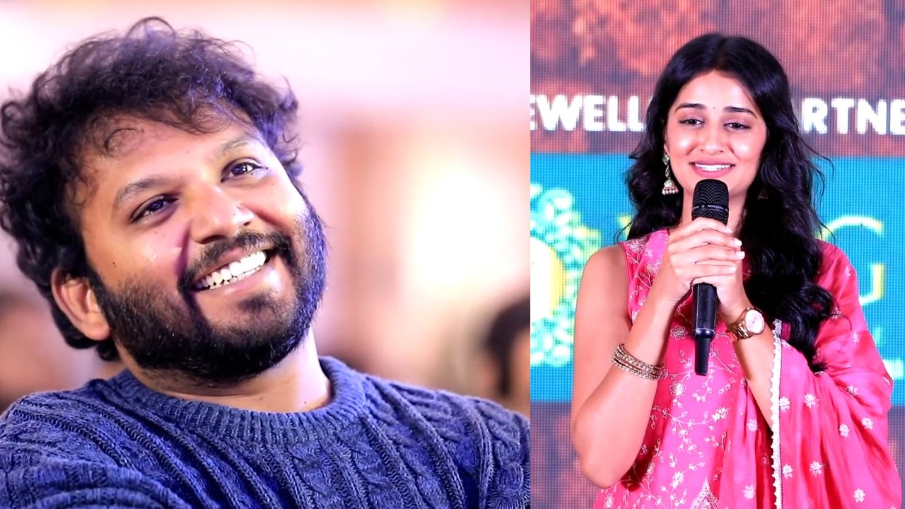 Actress Samdhya Vasish Speech At  Sri Chidambaram Garu Pre Release Event || Bullet Raj