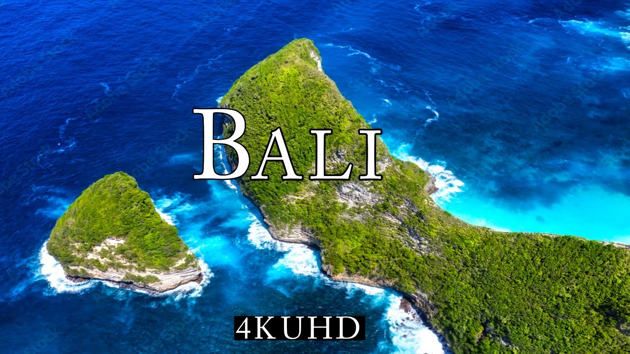 FLYING OVER BALI ( 4K UHD ) - Relaxing Music With Beautiful Nature Videos - 4K Video Ultra HD